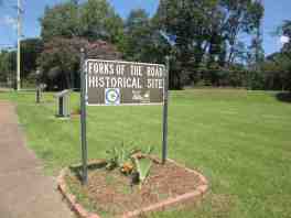 Forks pf the Road sign